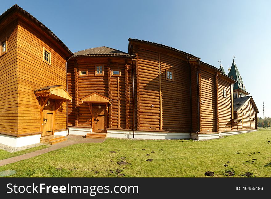 Wooden Palace In Kolomenskoe (panorama)