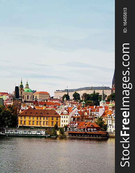 Panoramic of Prague (Czech republic)