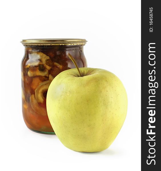 Apple and apple jam