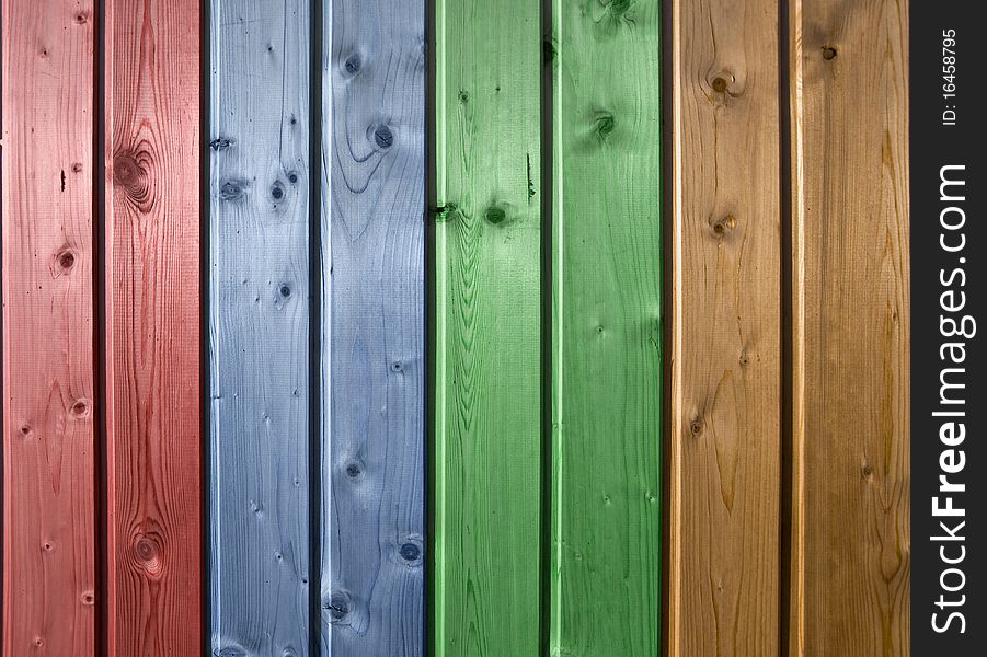 Multicolor Wood