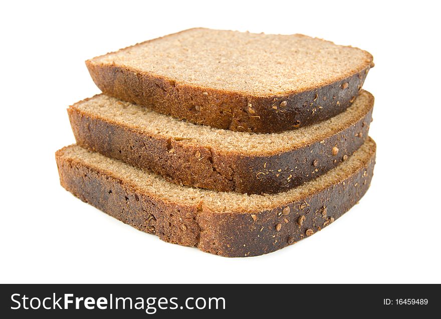 Bread isolated on a white background. Bread isolated on a white background