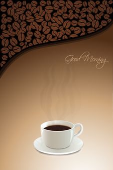 Coffee With Beans Stock Photo Coffee With Beans Stock Photo