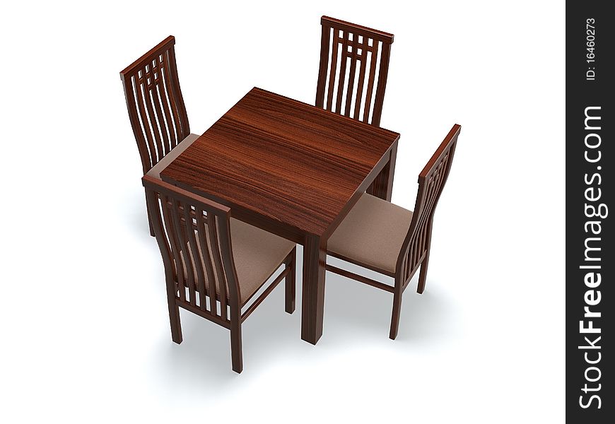 Chairs and table