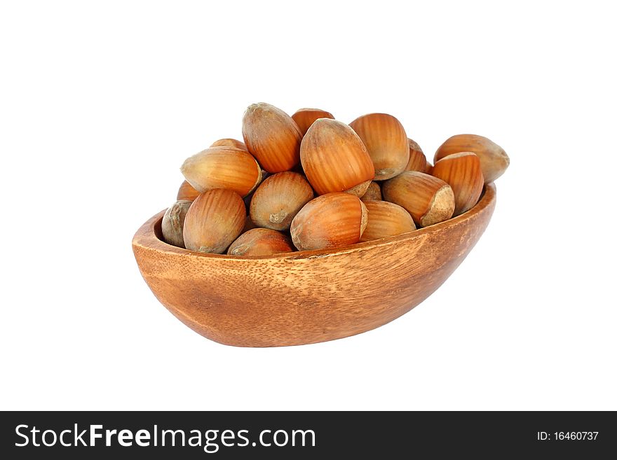 Hazelnuts in a bowl