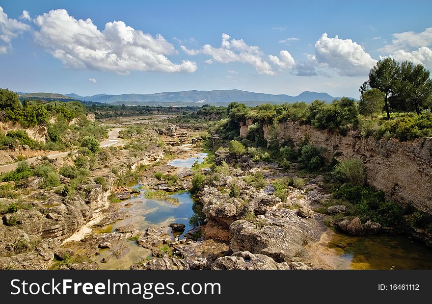Wetland Landscape in Province of Spain