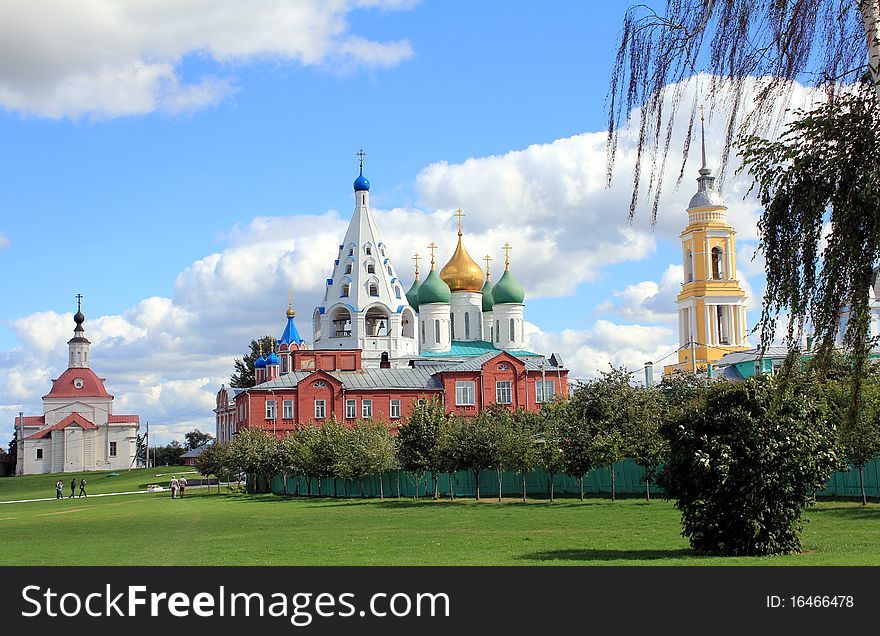 Russian orthodox church, beautifully, kolomna