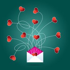 Love Mail Royalty Free Stock Image