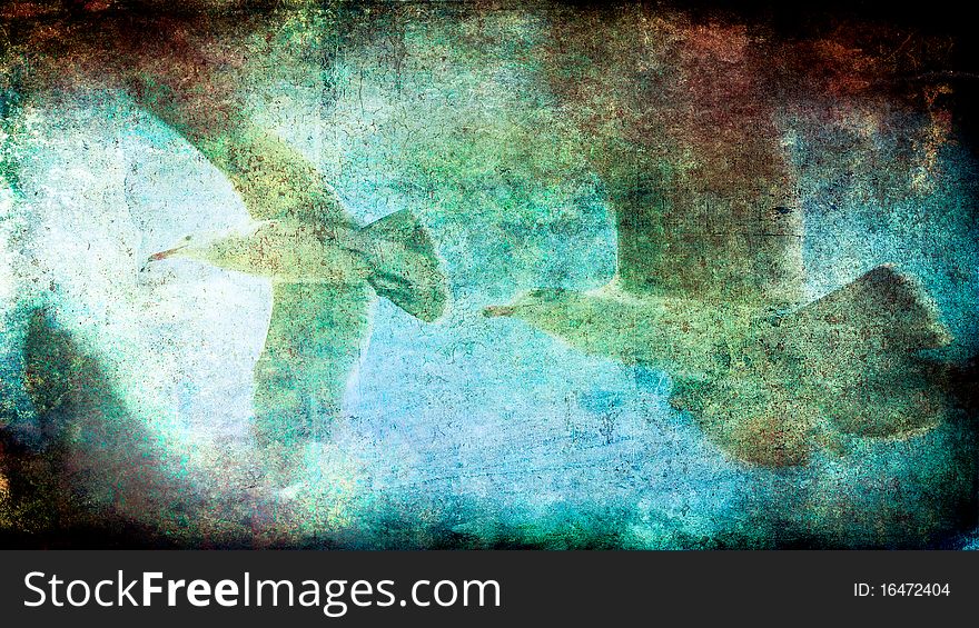 Grunge background with space for text or image
