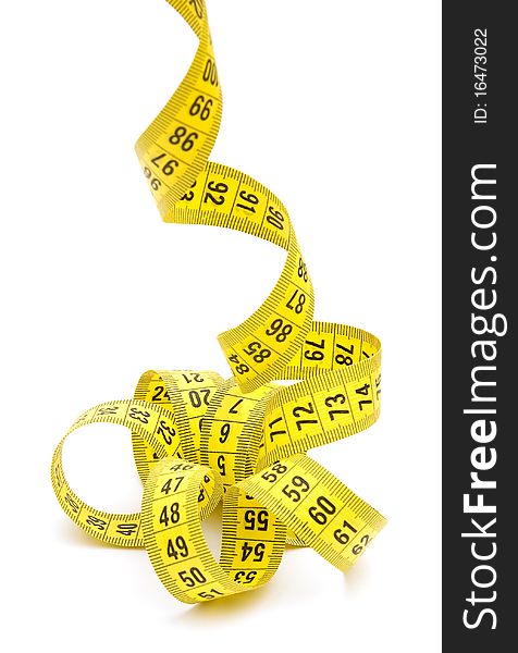 Yellow measuring tape