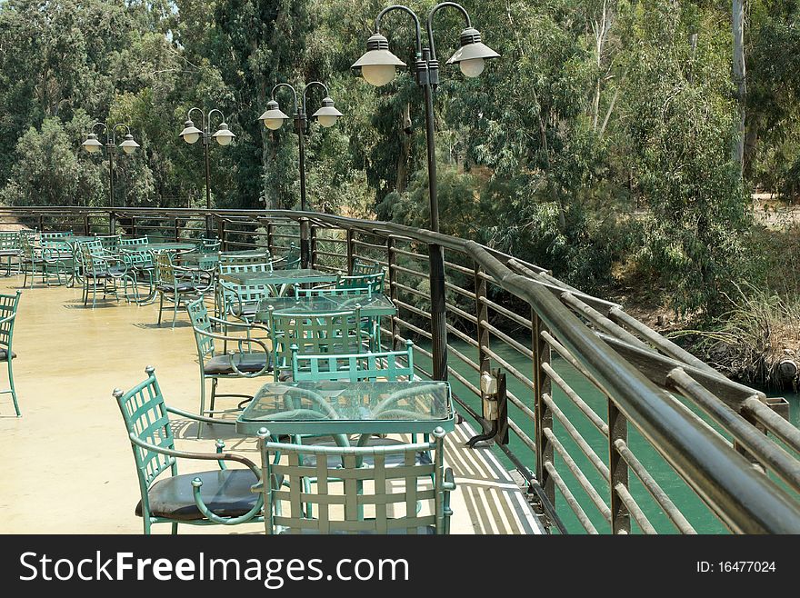 Terrace Of A Restaurant .