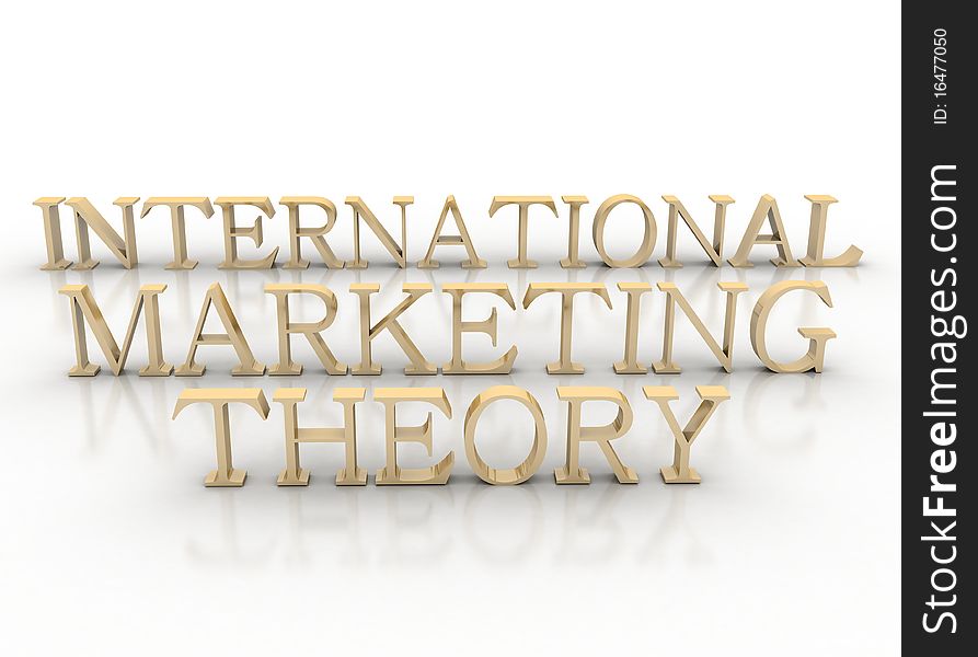 3d spelling international marketing theory