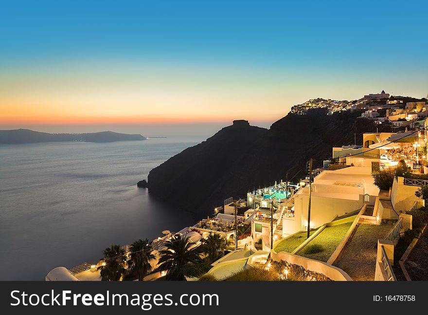 Santorini Sunset - Greece