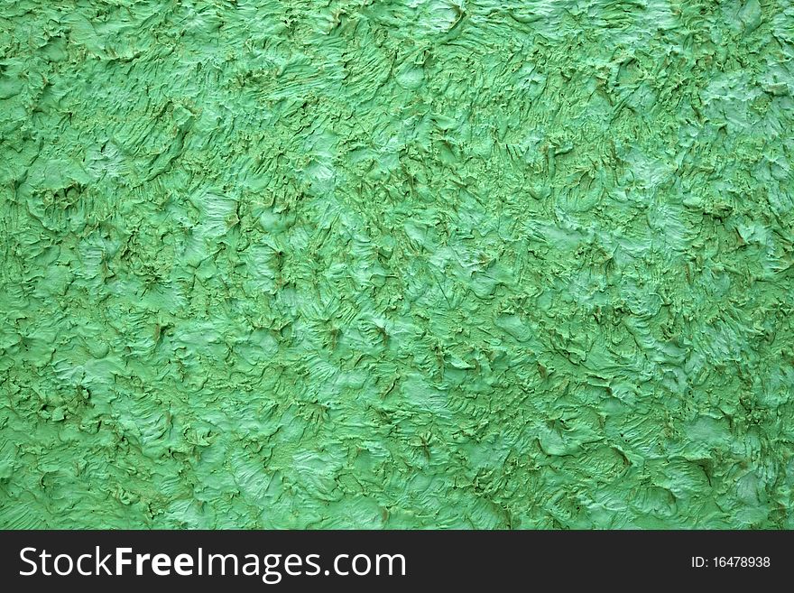 Close Up Of Green Concrete Texture