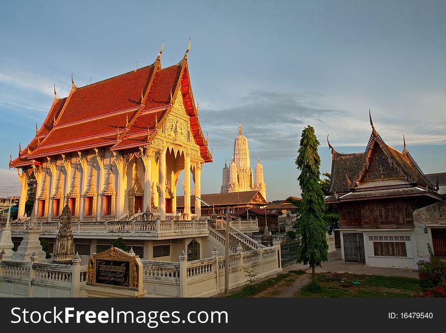 Mahathat Temple, Phetchaburi Province, Thailand