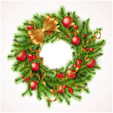 Vintage Merry Christmas Flowers And Wreath Stock Illustration Collection Royalty Free Stock Photography Vintage Merry Christmas Flowers And Wreath Stock Illustration Collection Royalty Free Stock Photography
