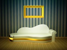 Room With Picture Royalty Free Stock Photography