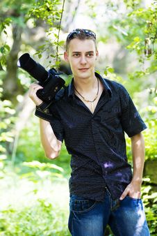 Young Photographer Stock Photography Young Photographer Stock Photography