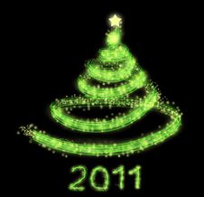 Green Christmas Tree Background Royalty Free Stock Images Green Christmas Tree Background Royalty Free Stock Images