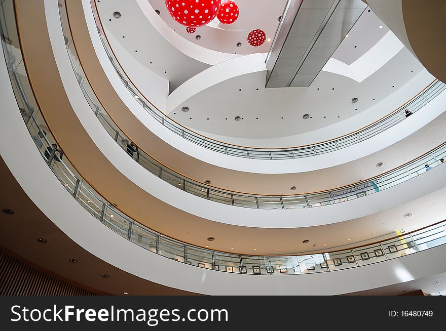 Interior at  Bangkok Art and Culture Centre, Thailand