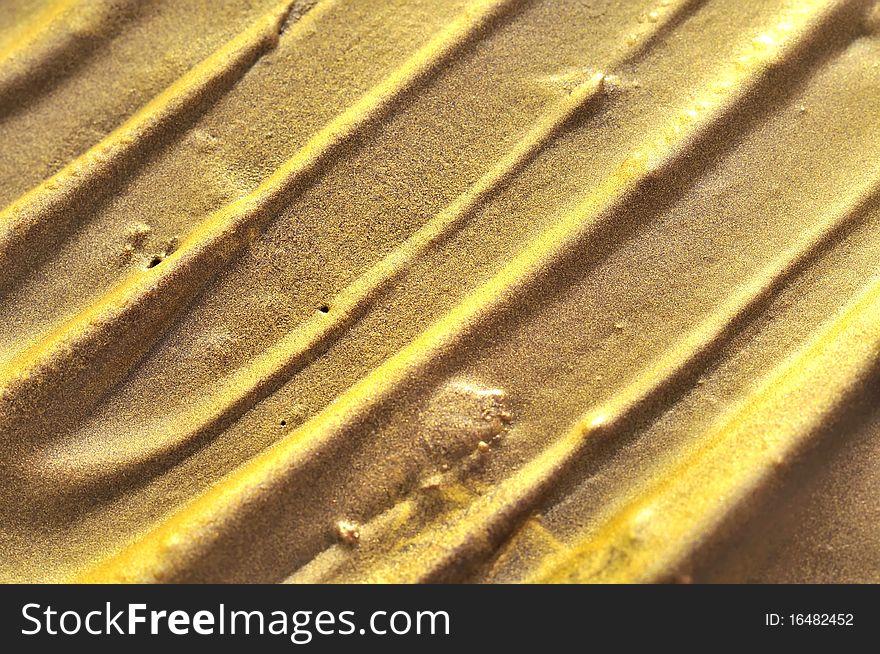 Abstract golden texture