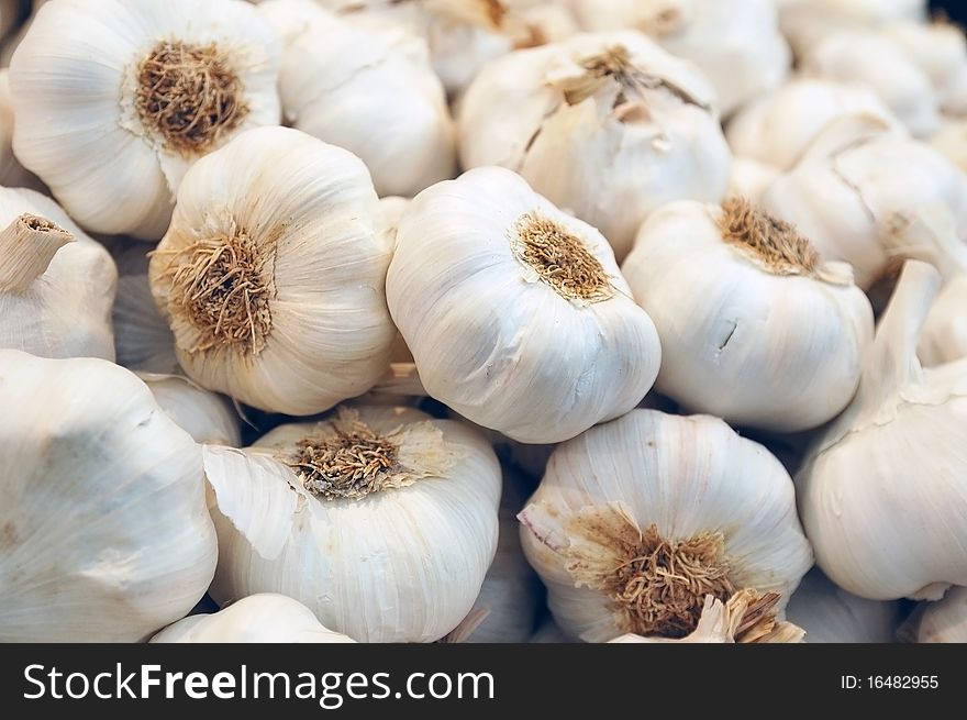 Close Up Of Garlic