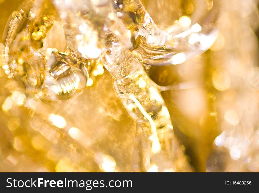 Abstract background of christmas decoration