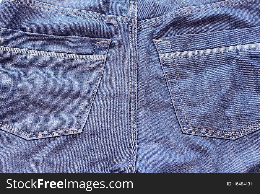 Photo blue jeans for textured background