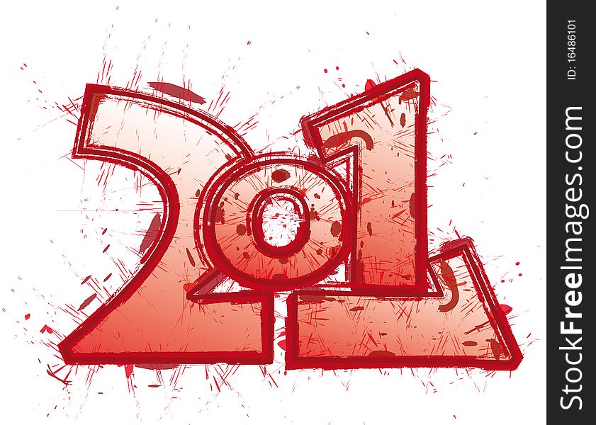 2011 Funny Red Logo