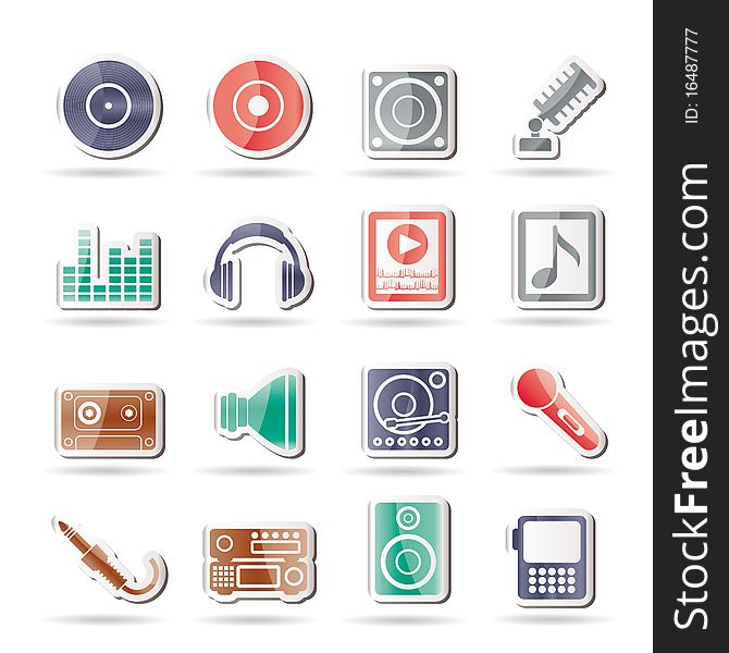 Music And Sound Icons