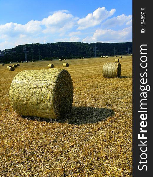 Image of a Bale of straw