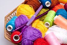 Threads And Needles - Free Stock Images & Photos - 8684859