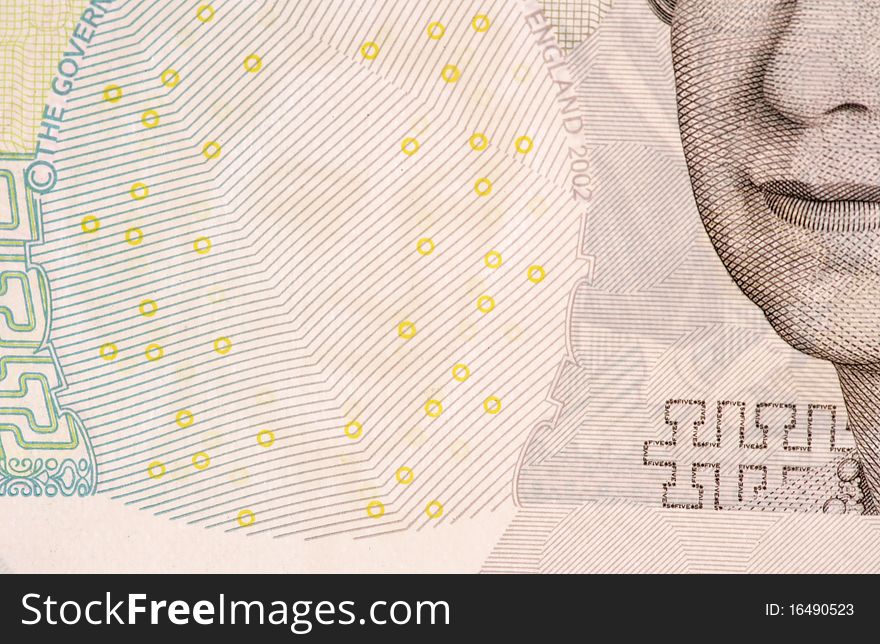 Five Pound Note Watermark