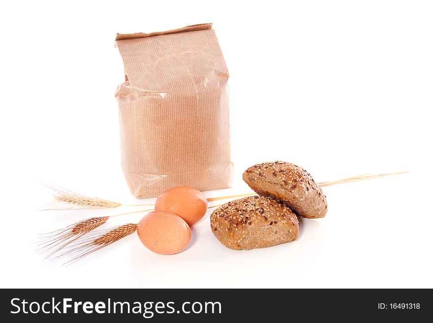 Flour Multigrain Bread And Cones