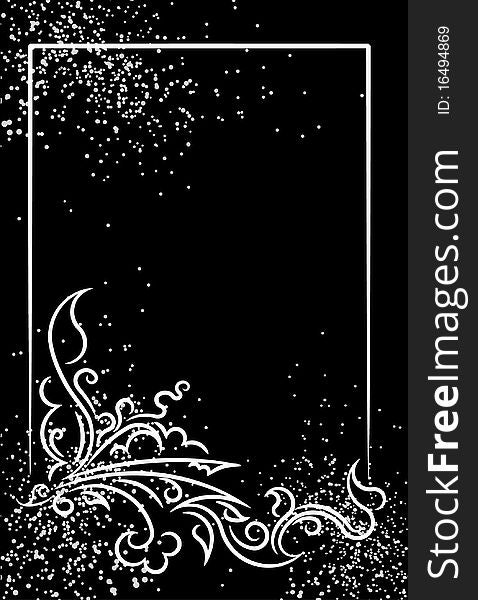 Abstract black background for your design. Abstract black background for your design.