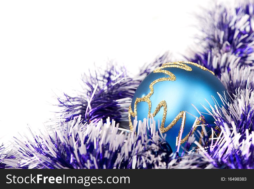 Christmas Decoration isolated on a white
