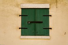 Green Storm Doors Royalty Free Stock Image Green Storm Doors Royalty Free Stock Image