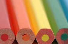 Butt-end Of Pencils Stock Photography