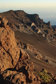 Haleakala Crater Stock Images