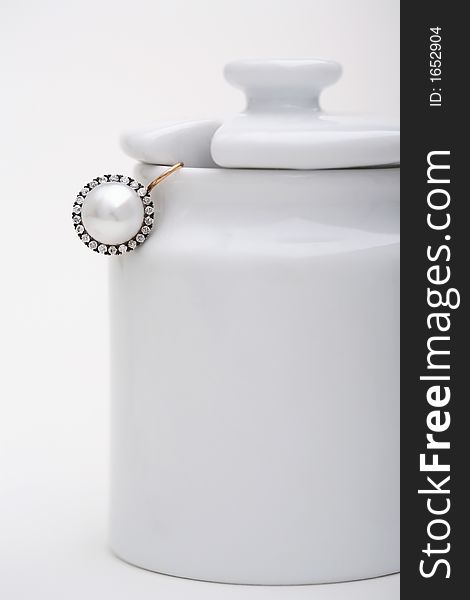 Pearl Ring On A Jug