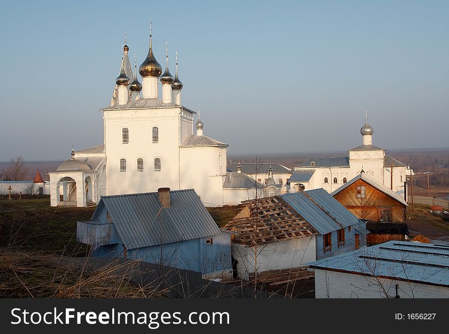 Old monastery in Gorokhovets, Russia