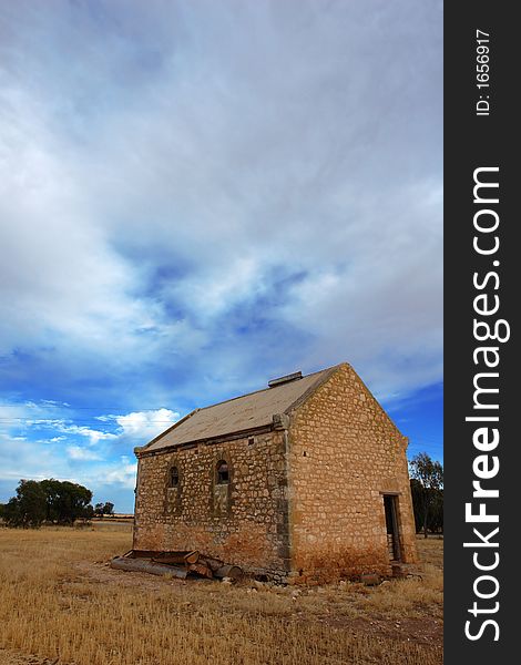 Old Farm Building in Summer