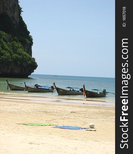 Thai Beach Longboats