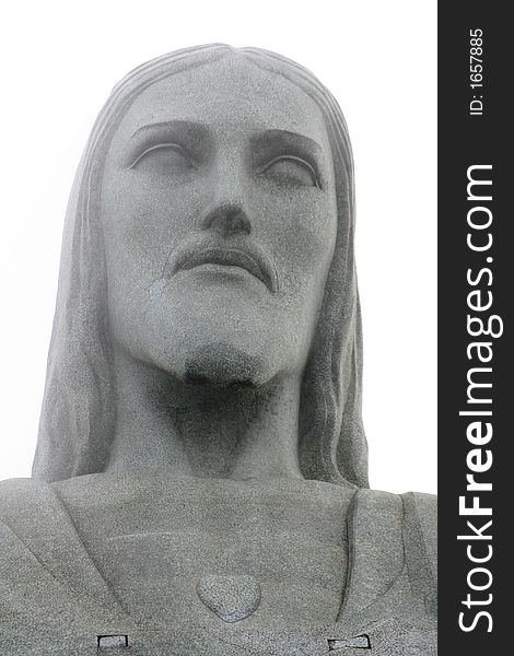 Christ Face at Rio de Janeiro's Corcovado