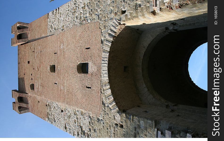 Ancient medieval fortification in Perugia, Italy. Ancient medieval fortification in Perugia, Italy