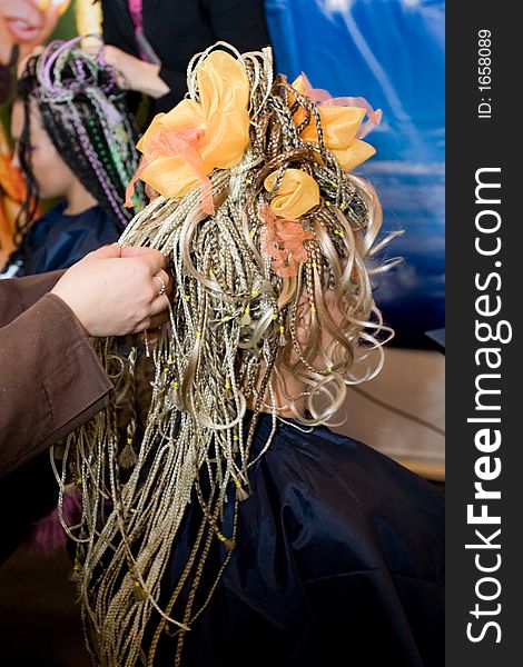 Woman Coiffure.