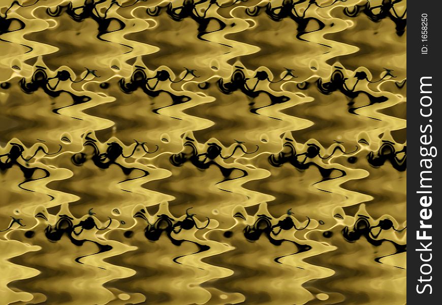 Abstract golden 3D background
