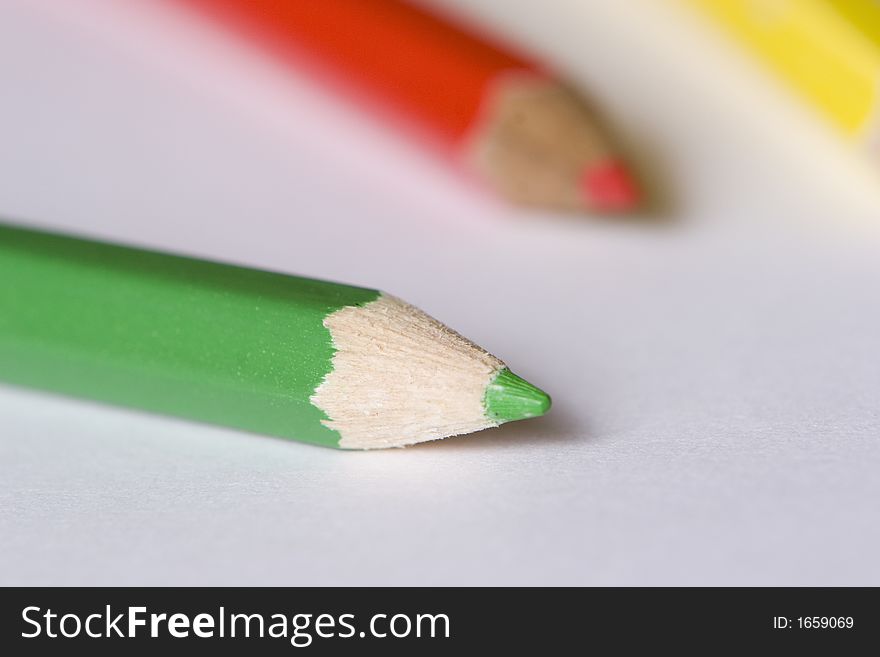 Colored Pencil Closeup