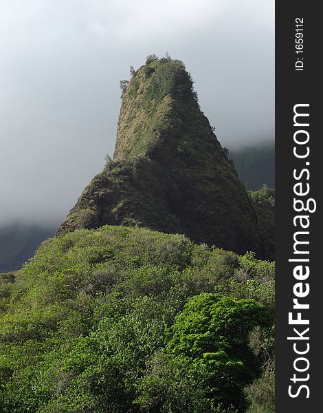 Iao Needle in Iao Valley State Park