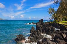 Rocky Coastline Royalty Free Stock Images Rocky Coastline Royalty Free Stock Images