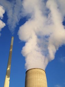 Power Plant Royalty Free Stock Photos Power Plant Royalty Free Stock Photos